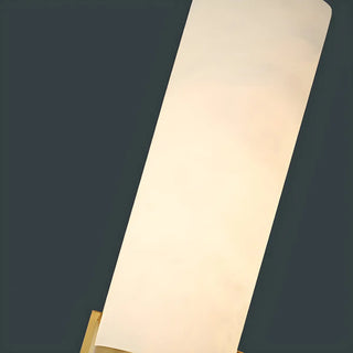 Contemporary Bedroom Alabaster Industrial LED Wall Lamp Zawala Image - 11