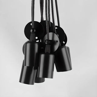 ZOWALA - Industrial Multi-Bulb Adjustable Ceiling Light Image - 11