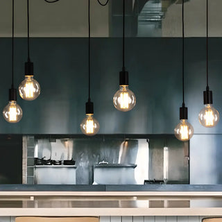 ZOWALA - Industrial Multi-Bulb Adjustable Ceiling Light Image - 2