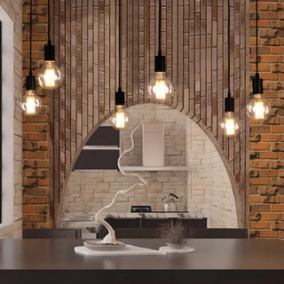 ZOWALA - Industrial Multi-Bulb Adjustable Ceiling Light Image - 3