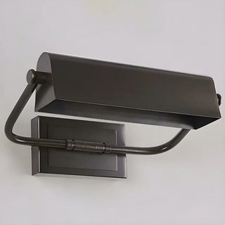 Rotating Black Rectangular Industrial Vanity Light Zawala Image - 7