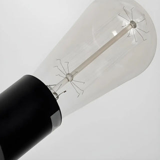 ZOWALA - Industrial Black Sputnik Metal Large Chandelier Image - 15