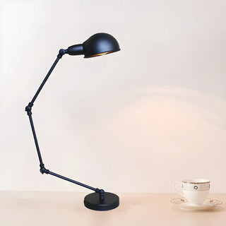 ZOWALA - Industrial Black Swing Arm Dome Desk Lamp Image - 1