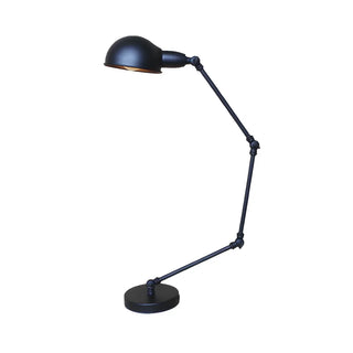 ZOWALA - Industrial Black Swing Arm Dome Desk Lamp Image - 8