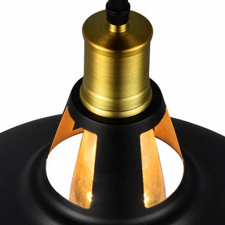 Industrial Brass Metal Round Vaulted Pendant Light Zawala Image - 15