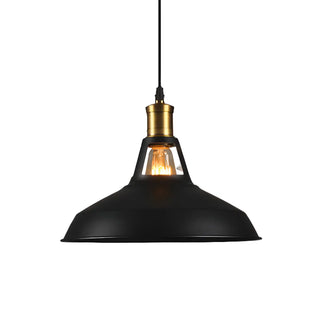 Industrial Brass Metal Round Vaulted Pendant Light Zawala Image - 8