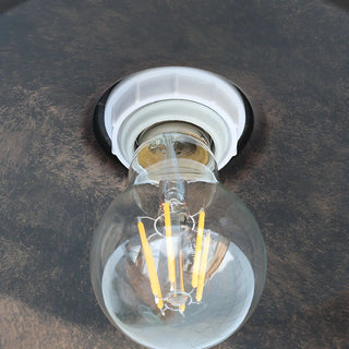 ZOWALA - Industrial Bronze Barn Outdoor Wall Sconce Image - 14