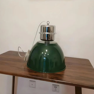 ZOWALA - Industrial Red Metal Dome Restaurant Pendant Light Image - 11