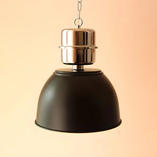 ZOWALA - Industrial Red Metal Dome Restaurant Pendant Light Image - 13