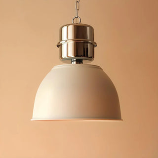 ZOWALA - Industrial Red Metal Dome Restaurant Pendant Light Image - 14