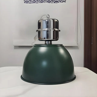 ZOWALA - Industrial Red Metal Dome Restaurant Pendant Light Image - 16