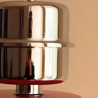 ZOWALA - Industrial Red Metal Dome Restaurant Pendant Light Image - 18