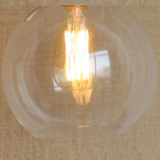 Industrial Clear Glass Shade Chrome Cone Wall Sconce Zawala Image - 22