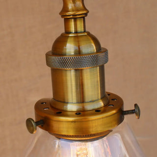Industrial Clear Glass Cone LED Wall Sconce Light Zawala Image - 22