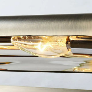 Industrial Brass Cylinder LED Bathroom Vanity Light Zawala Image - 7