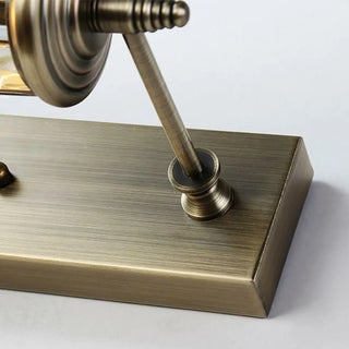Industrial Brass Cylinder LED Bathroom Vanity Light Zawala Image - 9