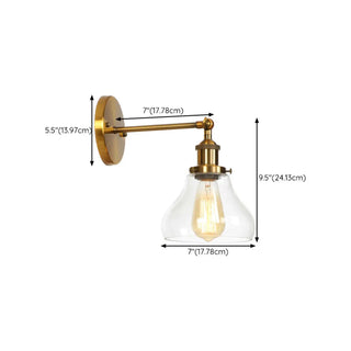 Vintage Gold Geometric Ribbed Wall Light Fixtures Zawala Image - 22