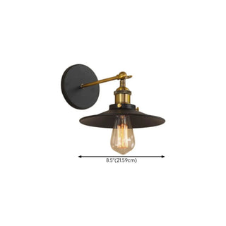 Adjustable Industrial Cone Metal Wall Sconce Set Zawala Image - 12