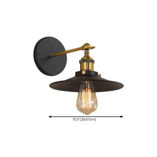 Adjustable Industrial Cone Metal Wall Sconce Set Zawala Image - 14
