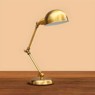 ZOWALA - Industrial Gold Metal Desk Lamp Image - 1