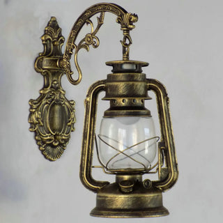 Vintage Silver Outdoor Lantern Waterproof Wall Sconce Zawala Image - 4
