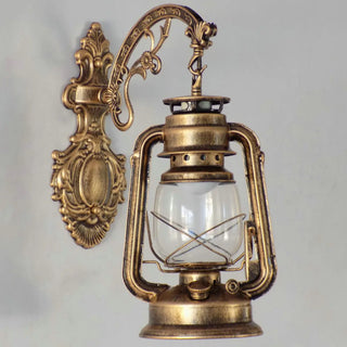 Vintage Silver Outdoor Lantern Waterproof Wall Sconce Zawala Image - 5