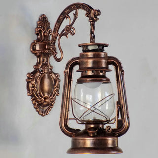 Vintage Silver Outdoor Lantern Waterproof Wall Sconce Zawala Image - 7