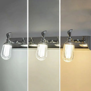3-Light Industrial Linear Chrome Vanity Light Fixture Zowala Image - 4