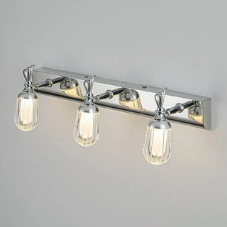 3-Light Industrial Linear Chrome Vanity Light Fixture Zowala Image - 8