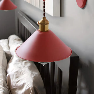 Industrial Yellow Cone Down Metal LED Wall Sconce Zawala Image - 3