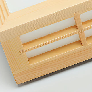 Japanese Inspired Box Wooden Grid LED Wall Sconce Zawala Image - 17