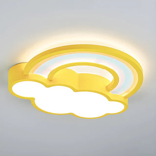 Adorable Cloud Rainbow LED Flush Mount Ceiling Light Zawala Image - 6