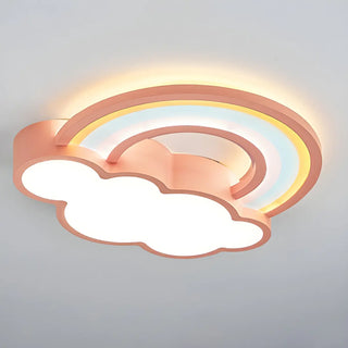 Adorable Cloud Rainbow LED Flush Mount Ceiling Light Zawala Image - 7