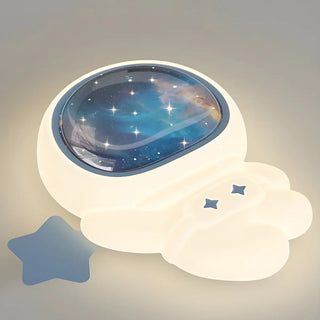 Kids Room Astronaut Dimmable LED Flush Mount Light Zawala Image - 15