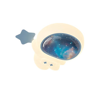 Kids Room Astronaut Dimmable LED Flush Mount Light Zawala Image - 17