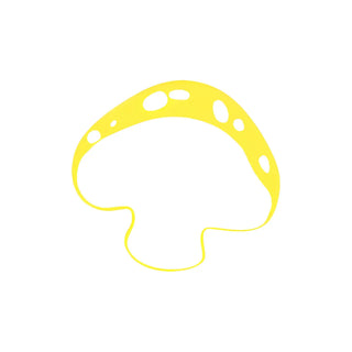 ZOWALA - Kids Blue Mushroom LED Flush Mount Light Image - 11