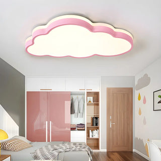 ZOWALA - Kids Cloud Dimmable Acrylic Flush Mount Light Image - 1