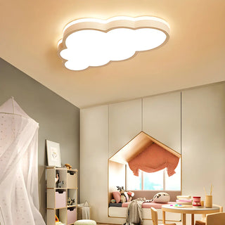ZOWALA - Kids Cloud Dimmable Acrylic Flush Mount Light Image - 11