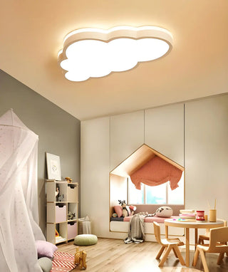 ZOWALA - Kids Cloud Dimmable Acrylic Flush Mount Light Image - 13