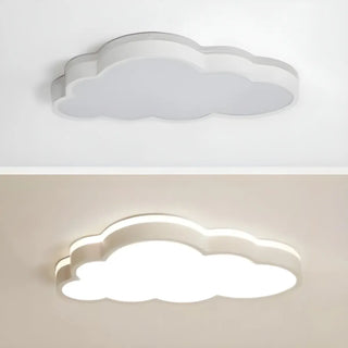 ZOWALA - Kids Cloud Dimmable Acrylic Flush Mount Light Image - 5