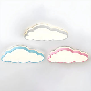 ZOWALA - Kids Cloud Dimmable Acrylic Flush Mount Light Image - 6
