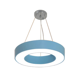Colorful Circular Pendant Light for Playroom Kids Room Zawala Image - 7