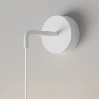 Children's Room Cute White Bear and Moon Wall Sconce Zawala Image - 13