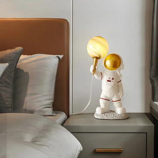 Creative Astronaut Ceramic Table Lamp for Bedroom Zawala Image - 1