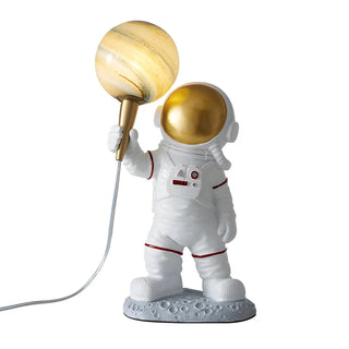 Creative Astronaut Ceramic Table Lamp for Bedroom Zawala Image - 13