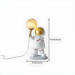 Creative Astronaut Ceramic Table Lamp for Bedroom Zawala Image - 14