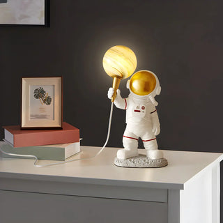 Creative Astronaut Ceramic Table Lamp for Bedroom Zawala Image - 2