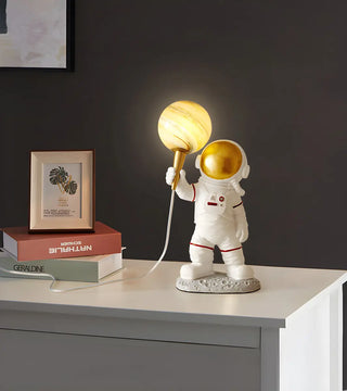 Creative Astronaut Ceramic Table Lamp for Bedroom Zawala Image - 4