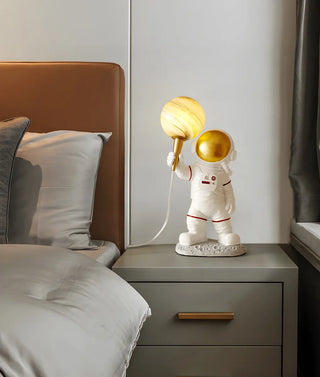 Creative Astronaut Ceramic Table Lamp for Bedroom Zawala Image - 5