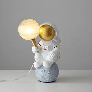 Creative Astronaut Ceramic Table Lamp for Bedroom Zawala Image - 6
